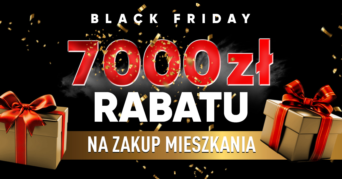 Black Friday 2024 - zdobądź największy rabat tego roku!