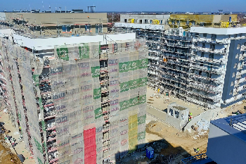 Lutowy raport z budowy 4. etapu osiedla Bella Dolina