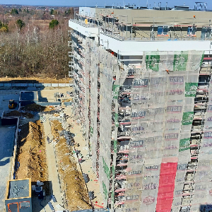 Lutowy raport z budowy 4. etapu osiedla Bella Dolina