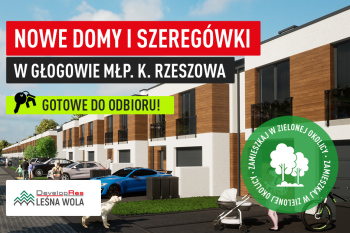 Osiedle Leśna Wola w Głogowie MŁP.  Twój dom w sąsiedztwie natury!