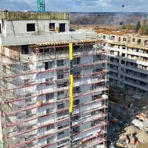 Październikowy raport z budowy 4 etapu osiedla Bella Dolina