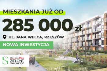 Rozpoczynamy sprzedaż mieszkań na Osiedlu Zielone Staromieście w Rzeszowie