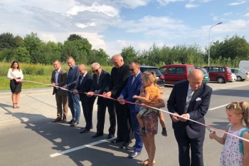 Uroczyste otwarcie ul. Podgórskiej na Osiedlu Zawiszy
