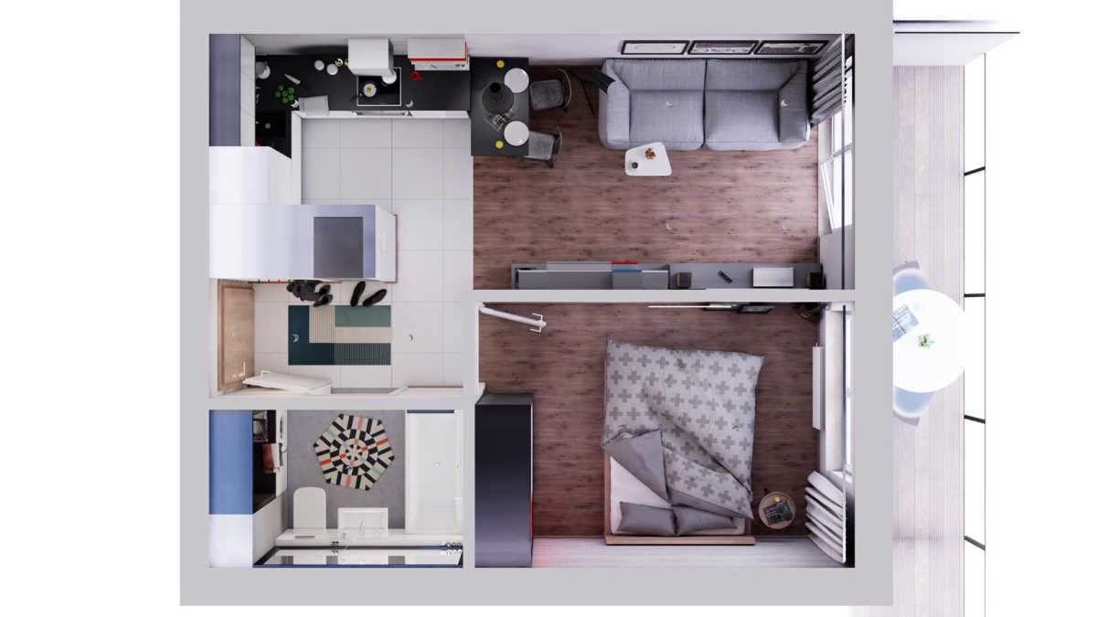 5 pomysłów na urządzenie małego mieszkania