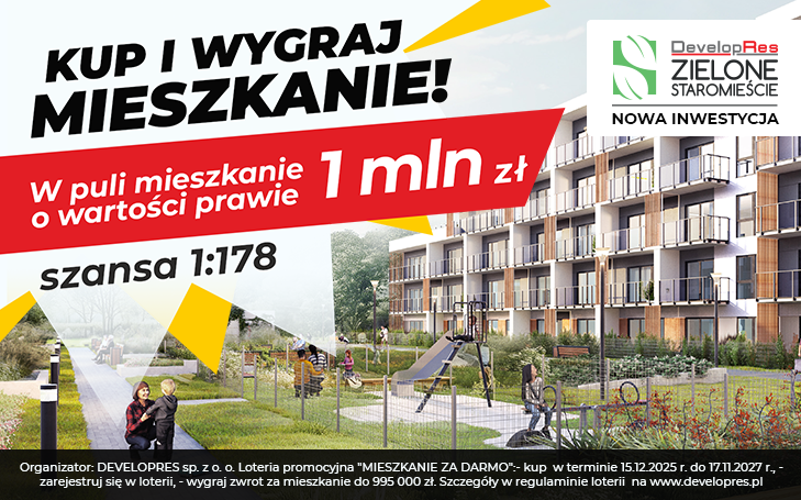 Loteria „MIESZKANIE ZA DARMO” 