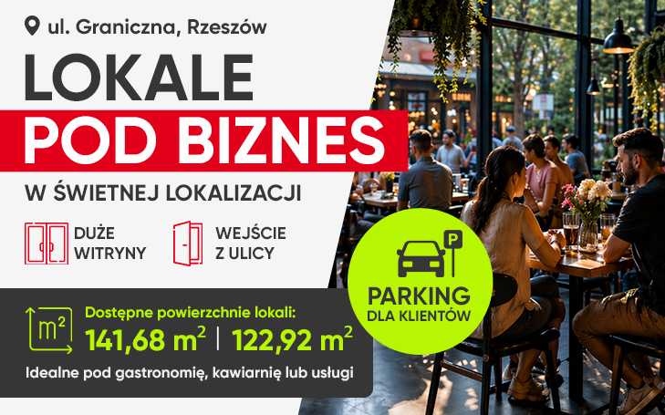 Wolne lokale użytkowe na nowym osiedlu!