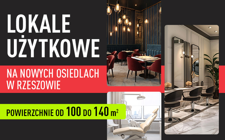 Wolne lokale użytkowe na nowych osiedlach!